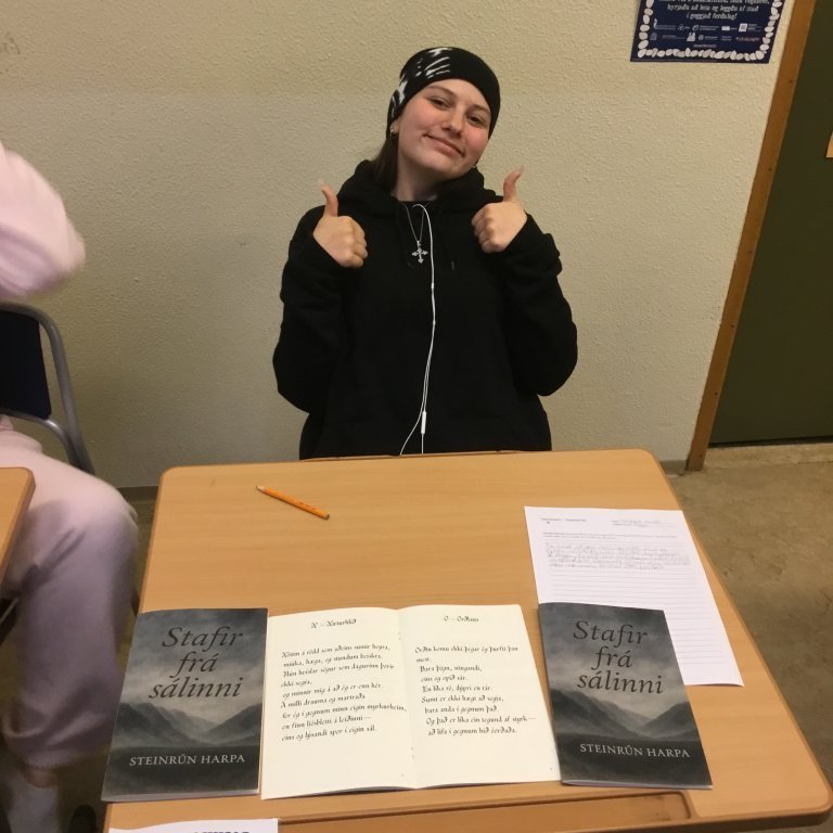 Stafir á sálinni - ljóðabók