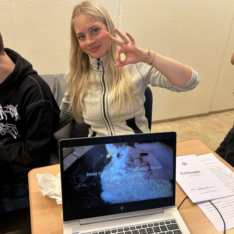 Sauðburðardagar á Eiríksstöðum