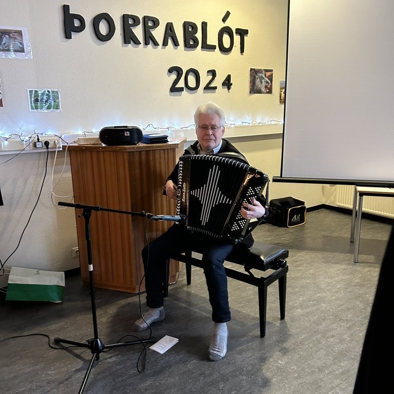 Torvald sérstakur gestur í tilefni dagsins.