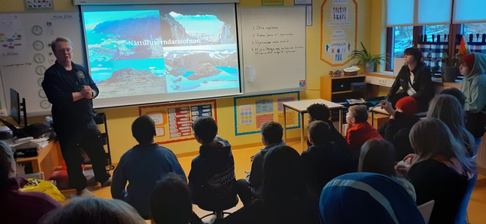 Fræðsla frá Snæfellsstofu