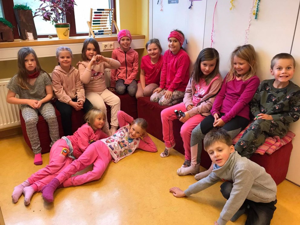 Bleikur dagur í Fellaskóla