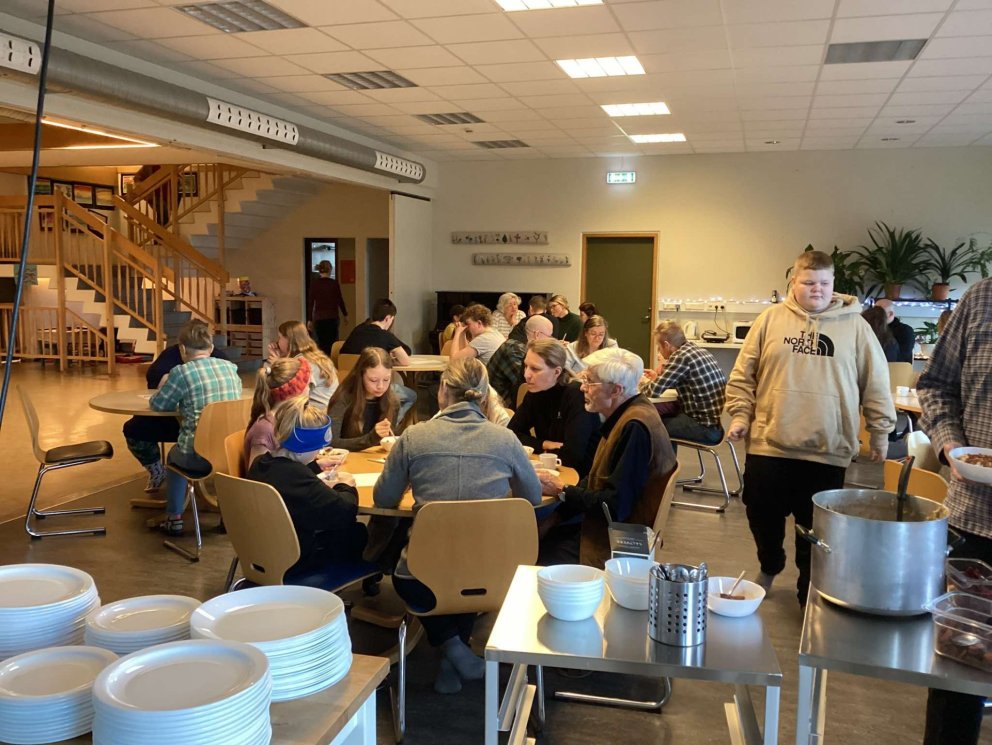 Ágætis mæting var á morgunverðarfundi skólaráðs í morgun