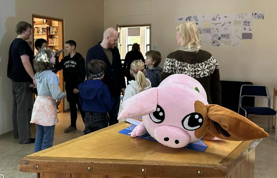 Skemmtileg heimsókn