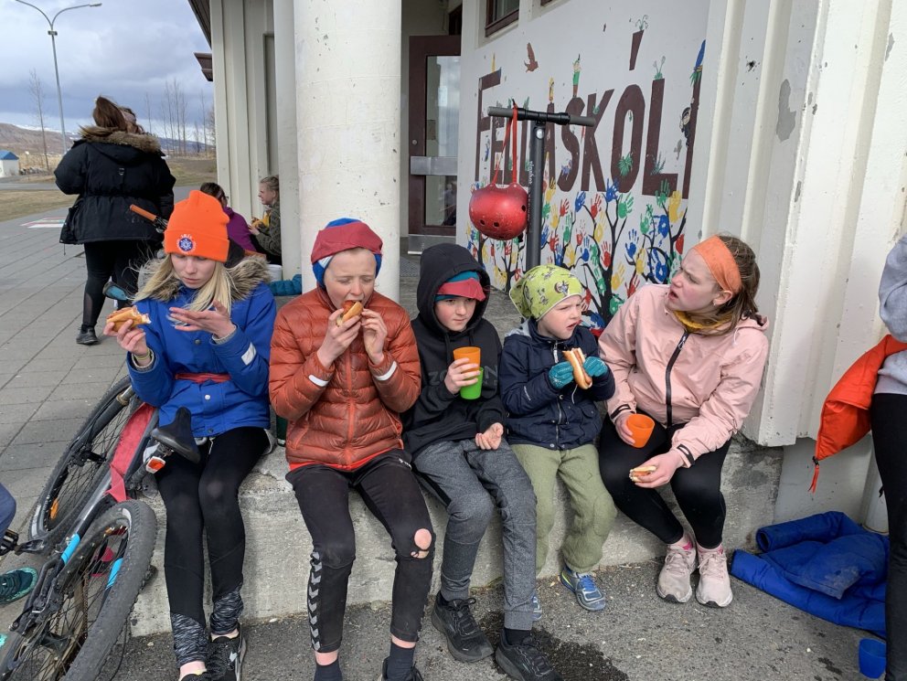 Grillaðar pylsur alltaf jafn góðar