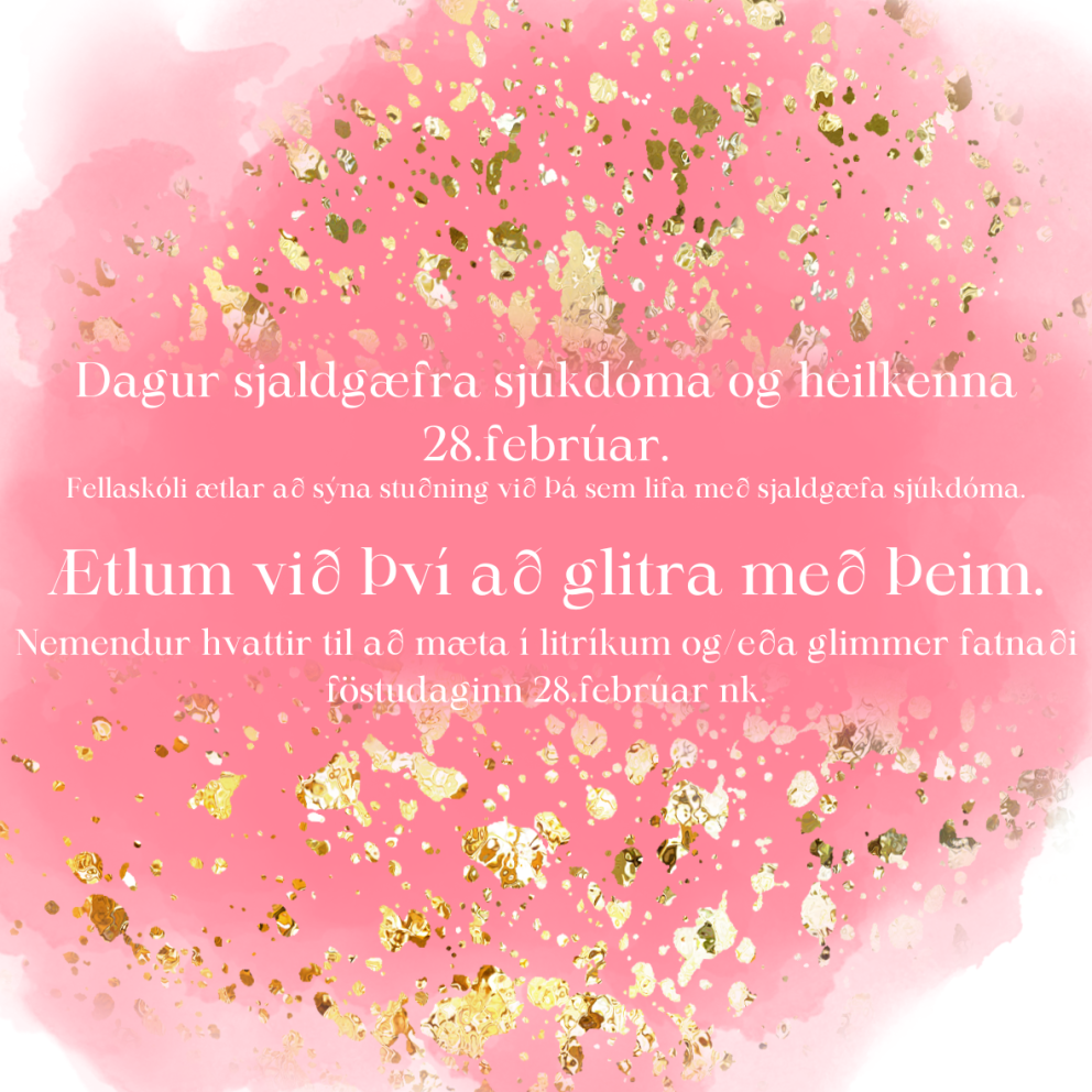 Dagur sjaldgæfra sjúkdóma og heilkenna 28.febrúar