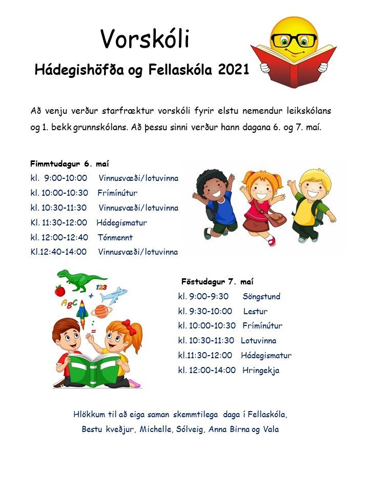 Vorskóli 2021