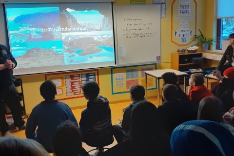 Fræðsla frá Snæfellsstofu