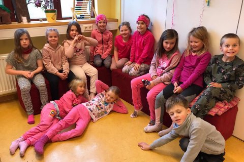 Bleikur dagur í Fellaskóla