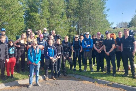 Unglingastig í Náttúruskólanum