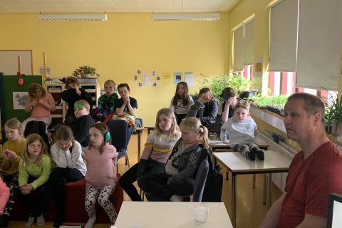 Heimsókn Jens lögreglustjóra