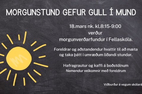 Morgunverðarfundur